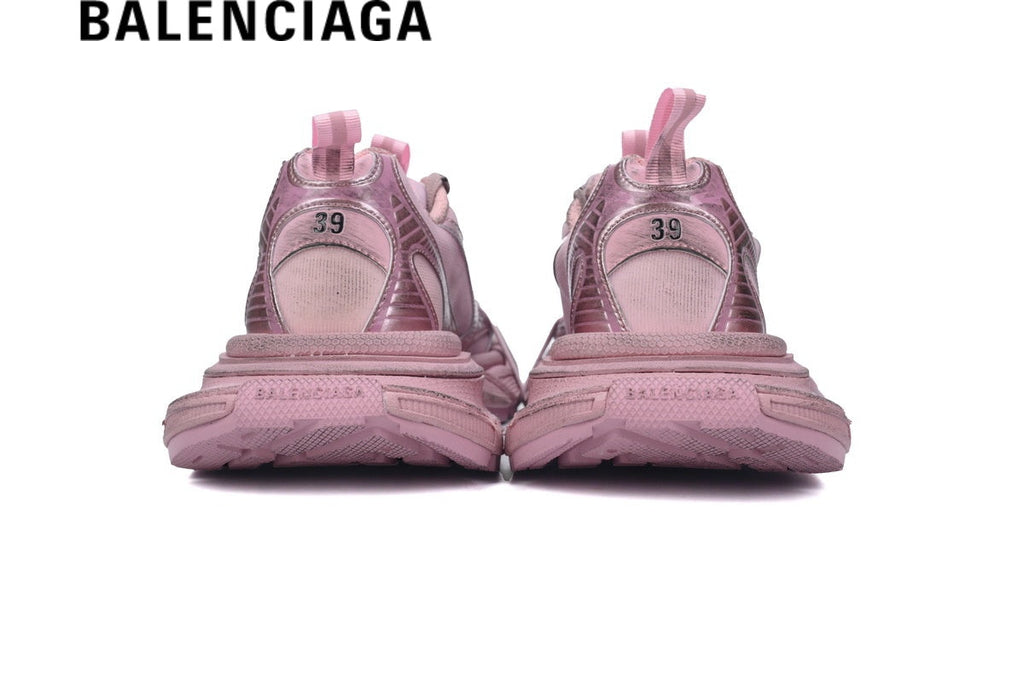 Balenciaga Runner men's shoes  women sneakers in Pink