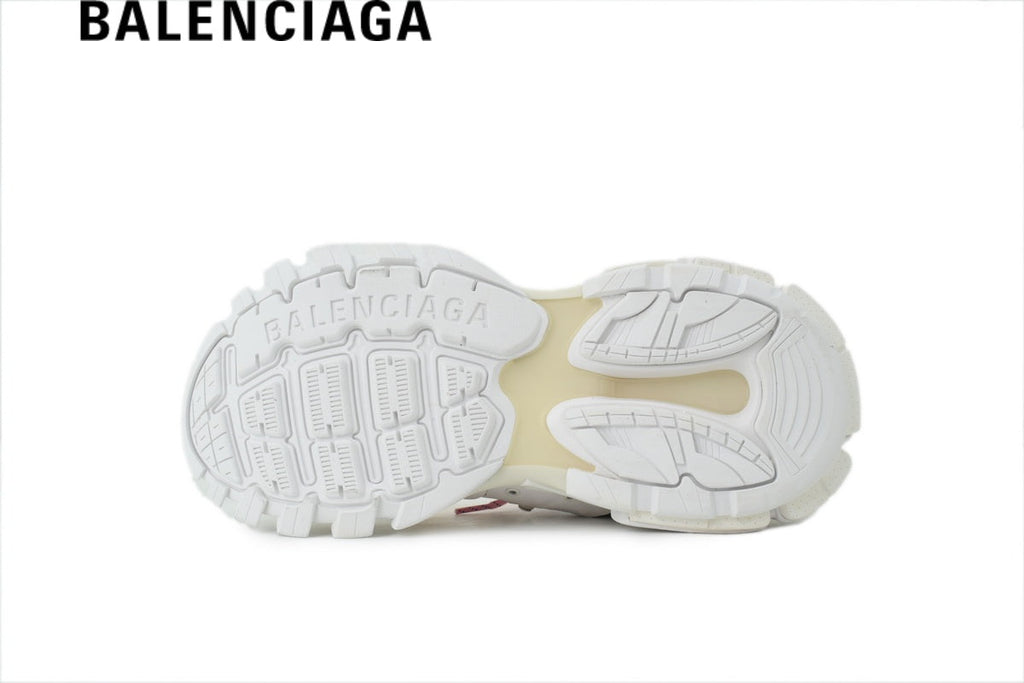 Balenciaga Track men's shoes  women sneakers White Multicolor Laces