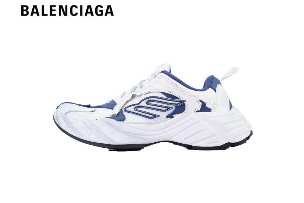 Balenciaga 3XL men's shoes  women sneakers White Blue