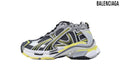 Balenciaga Runner men's shoes  women sneakers – Grey & Yellow