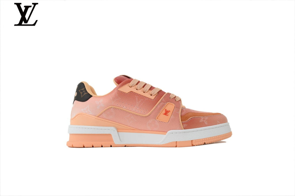 Louis Vuitton LV shoes for man  women Trainer Sneaker