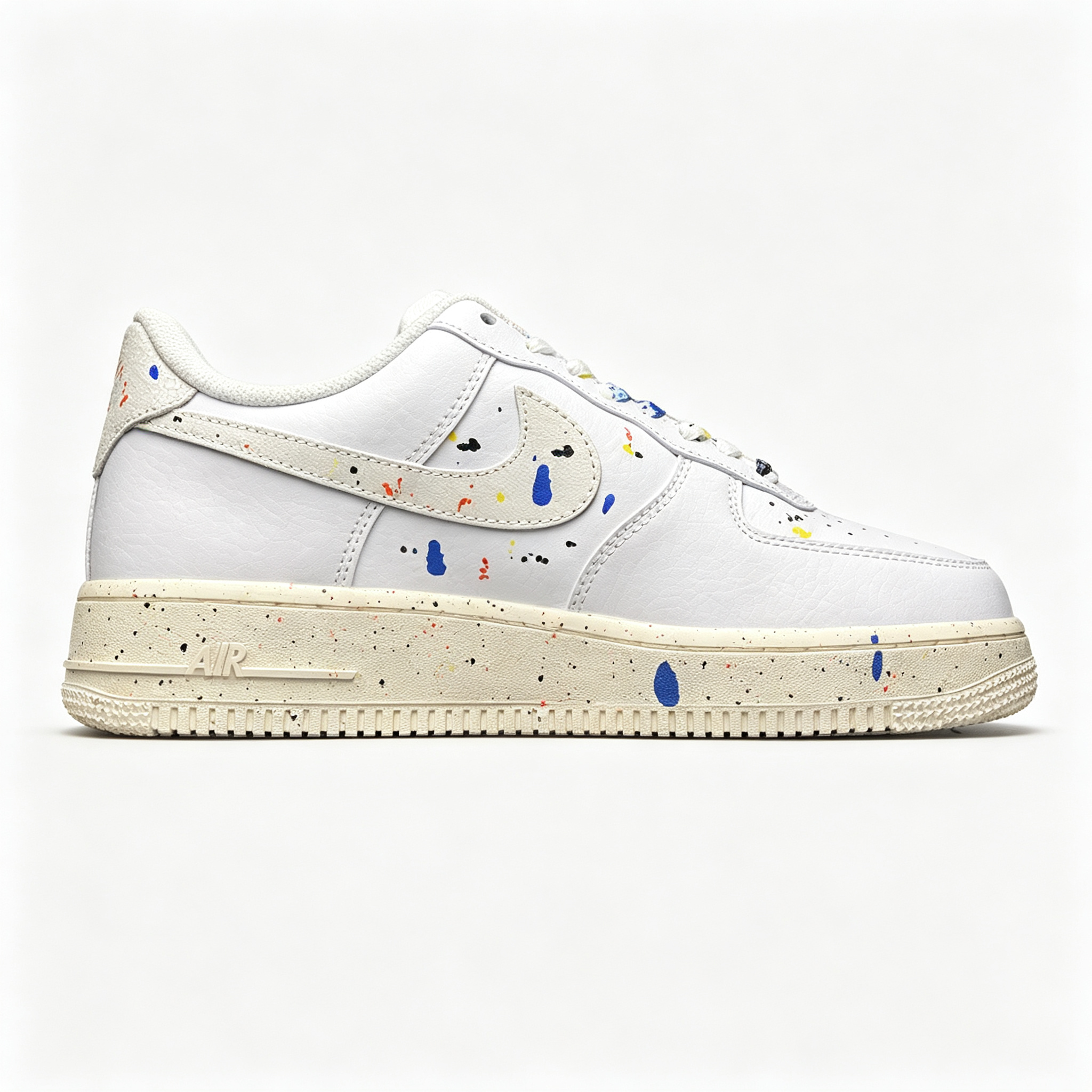 Nike Air Force 1 '07 Low 'Paint Splatter' Sail – Artist Edition Multi-Color Sneaker