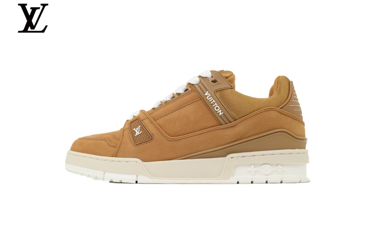 Louis Vuitton LV shoes for man  women Trainer Sneaker