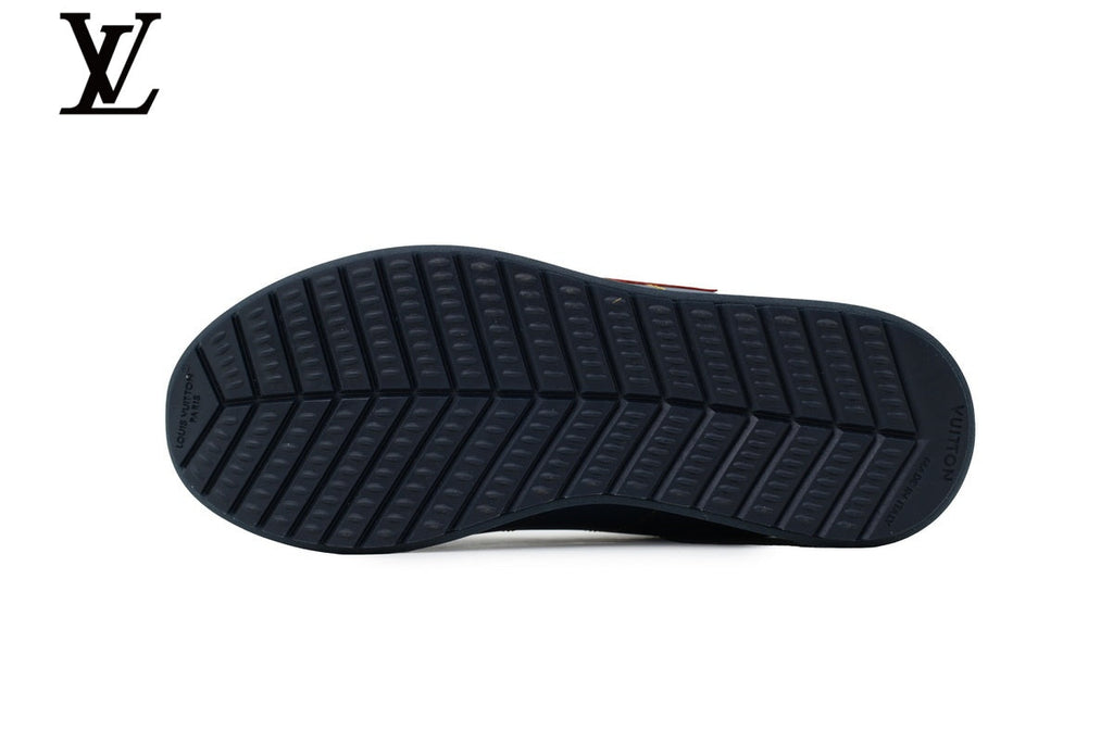 Louis Vuitton shoes for man  women Low-Top Canvas Sneakers - Navy