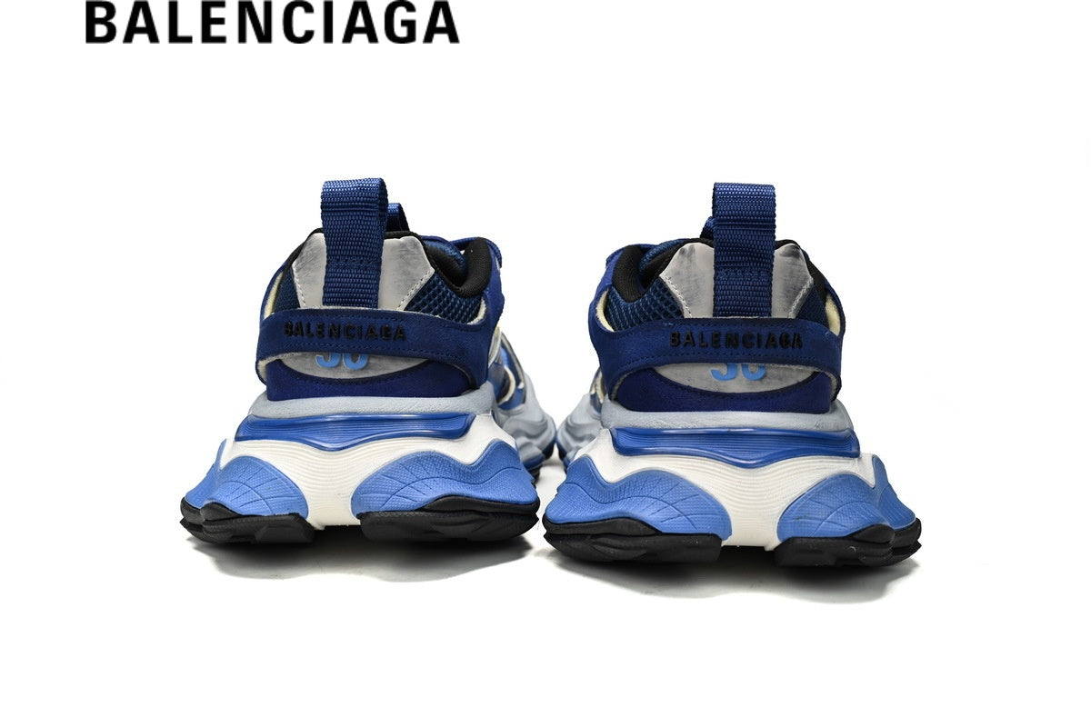 Balenciaga Cargo men's shoes  women sneakers Blue