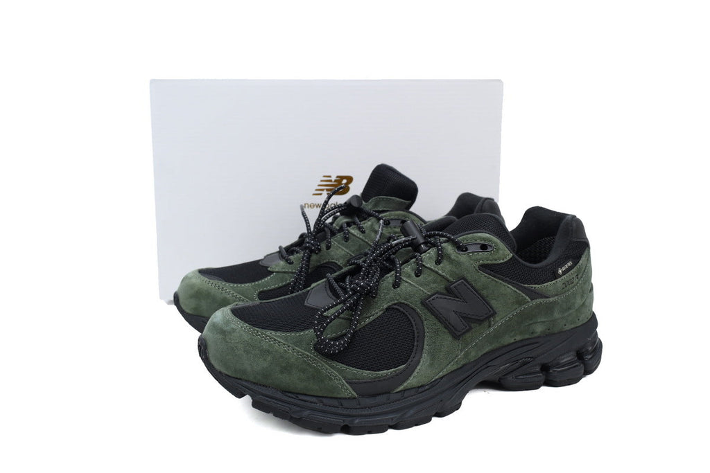 New Balance 2002R Women's & Men's Dark Green & Black Retro Sneakers