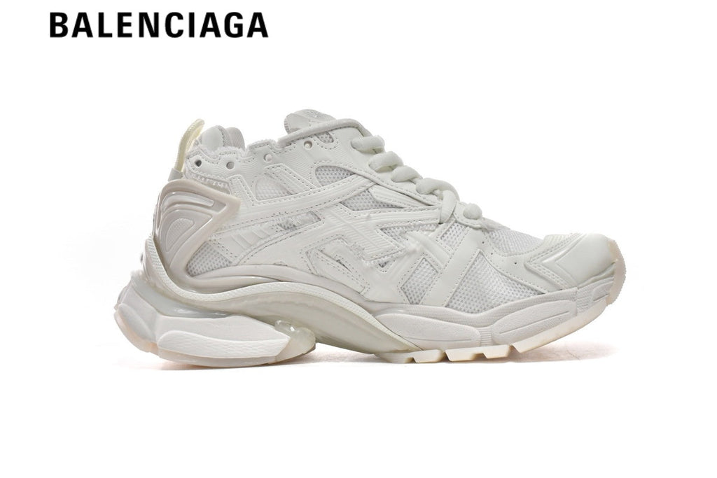 Balenciaga Runner men's shoes  women sneakersWhite