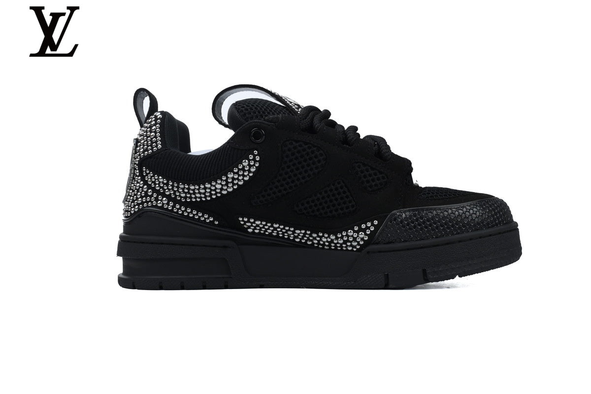 Louis Vuitton LV shoes for man  women Skate Sneaker