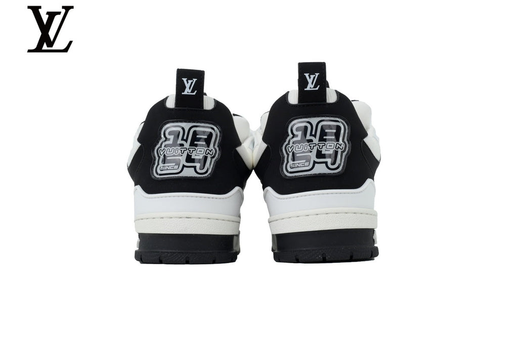 Louis Vuitton  shoes for man  women Skate Sneaker – Black & White