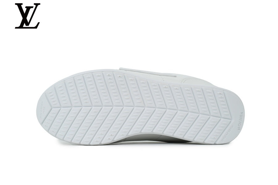 Louis Vuitton shoes for man  women Low-Top Leather Sneakers - White