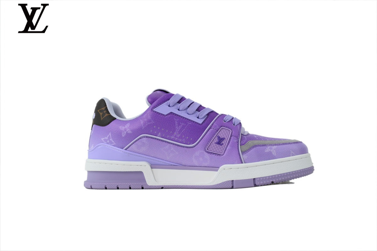 Louis Vuitton LV shoes for man  women Trainer Sneaker