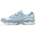 Asics Gel-Nimbus 24 – White/Light Blue Sneaker